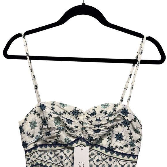 Camilla Jardim Party Silk Linen Blend Maxi Dress - Picture 13 of 13